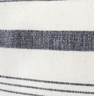 Lima Stripe Pillow Cover in Natural