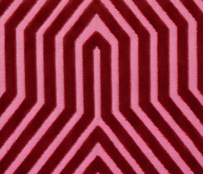 Vanderbilt Velvet Pillow Cover in Fuchsia, Schumacher Textiles