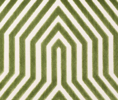 Vanderbilt Pillow Cover in Lettuce Green, Schumacher Textiles