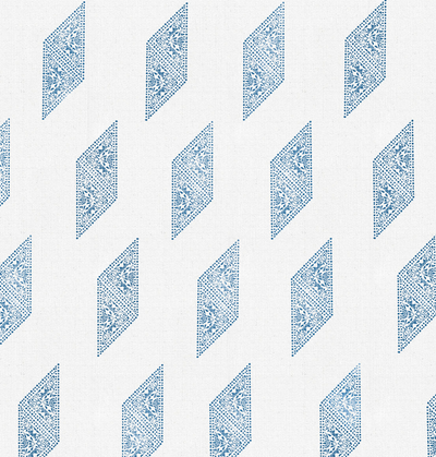 Myriad Pillow Cover in Lake Blue, Susan Connor Textiles
