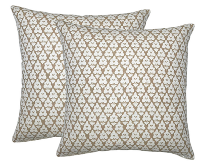 Arboreta Pillow Cover in Brown, Thibaut Pillows