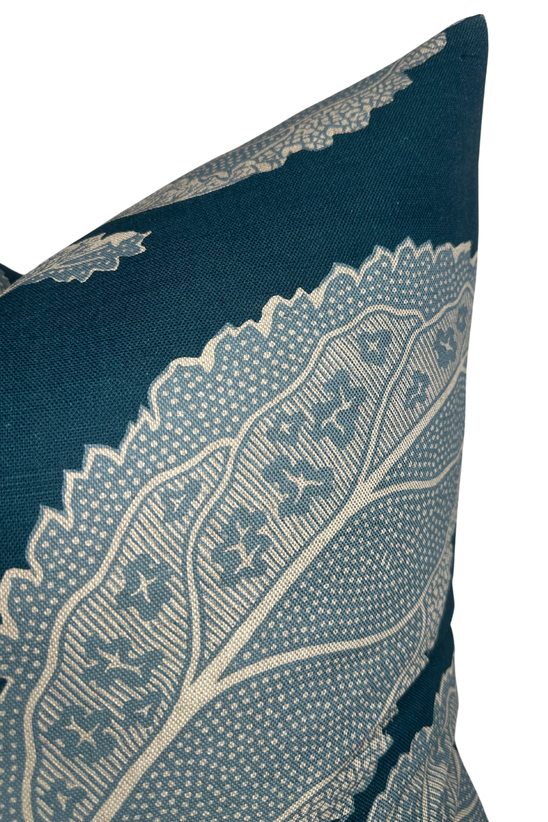Lacinato Pillow Cover in Basalt Black, Thibaut Pillows