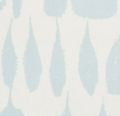 Queen of Spain Pillow Cover in Sky Blue, F Schumacher Textiles