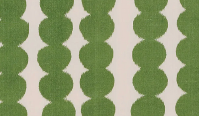 Full Circle Pillow Cover in Green, Schumacher Textiles