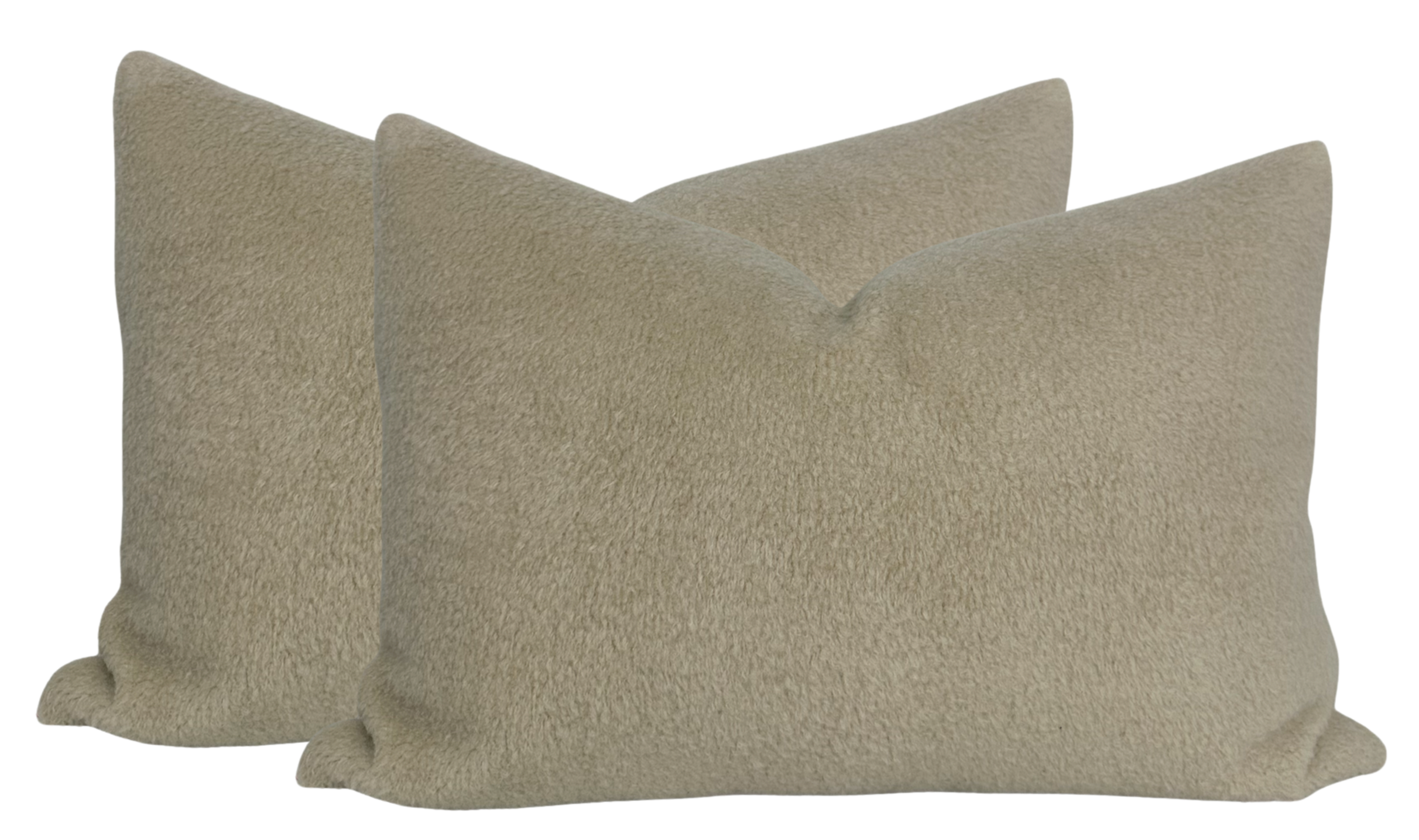 Fuzzy Wuzzy Pillow Cover in Tawny by DEKOWE