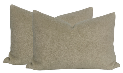 Fuzzy Wuzzy Pillow Cover in Tawny by DEKOWE
