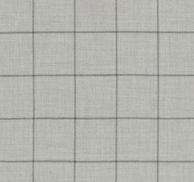 Bancroft Wool Pillow Cover in Fog Grey, Schumacher Textiles