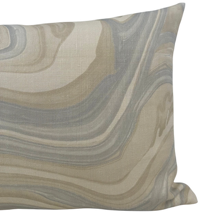 Barcelo Pillow Cover in Alabaster, Kelly Wearstler Textiles