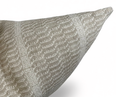 Pilar Pillow Cover in Dune, Susan Connor Textiles