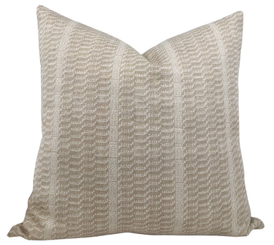 Pilar Pillow Cover in Dune, Susan Connor Textiles