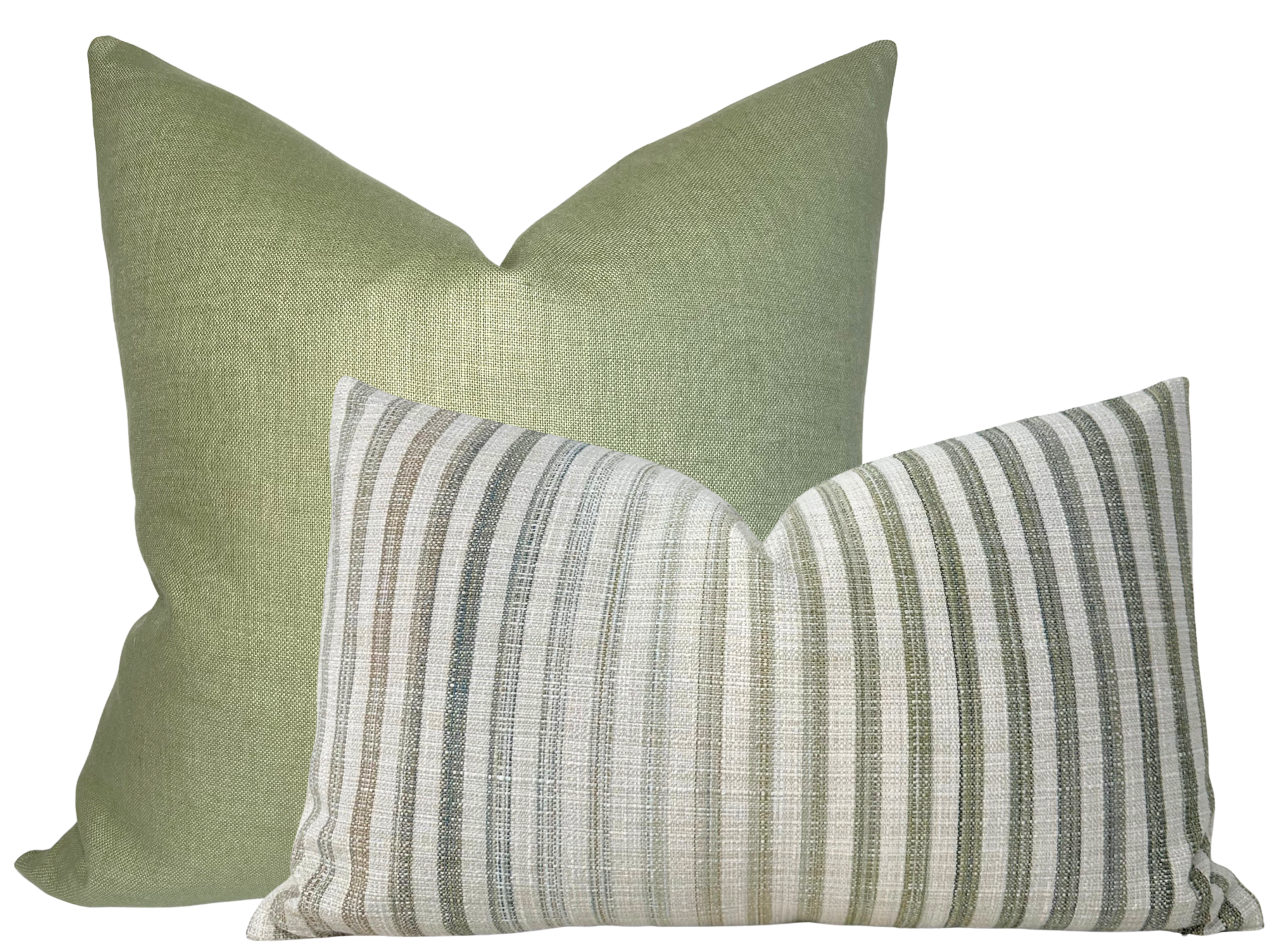 Pharos Pillow Cover in Green, Designer Pillows