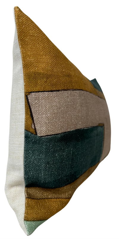 District Pillow Cover in Tobacco, Kelly Wearstler Textiles