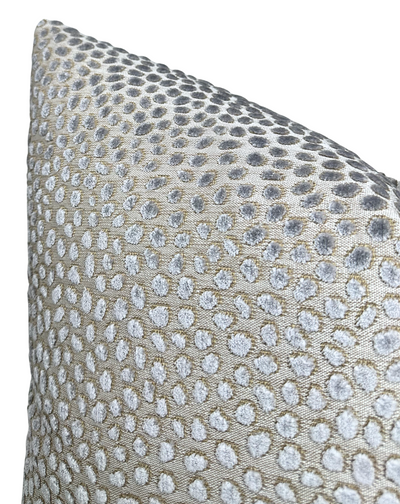 Cosma Velvet Pillow Cover in Grey