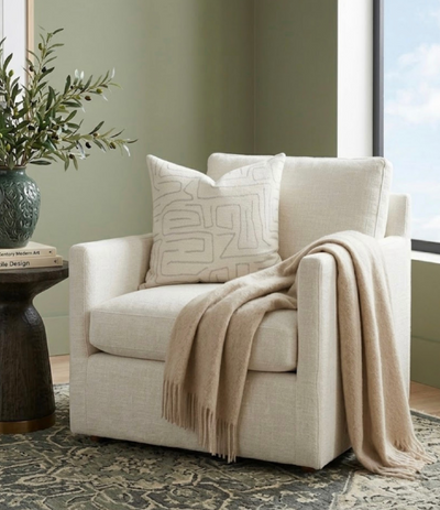 Abstract Pillow Cover in Natural