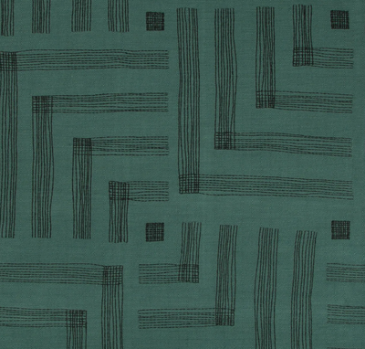 Pastiche Pillow Cover in Spruce Jet, Kelly Wearstler Textiles