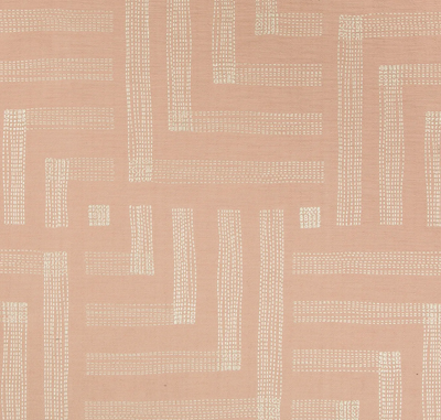 Pastiche Pillow Cover in Rouge Ivory, Kelly Wearstler Textiles