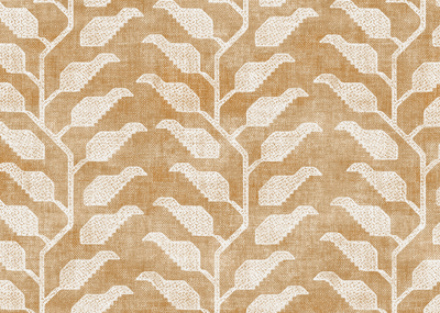 Folio Pillow Cover in Ochre, Susan Connor Textiles