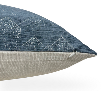 Brink Pillow Cover in Delft Ivory, Kelly Wearstler Textiles