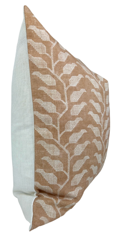 Folio Pillow Cover in Ochre, Susan Connor Textiles
