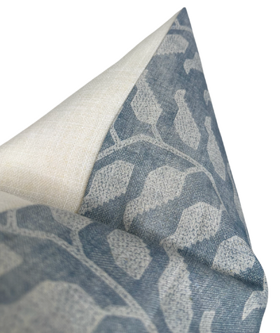 Folio Pillow Cover in Lake Blue, Susan Connor Textiles