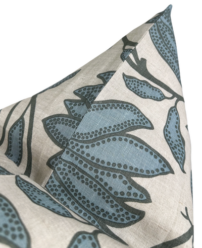 Desert Floral Pillow Cover in Wild Sage, Thibaut Pillows