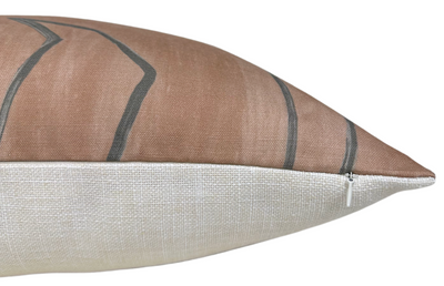Graffito Pillow Cover in Rosa, Kelly Wearstler Textiles
