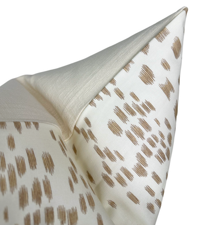 Les Touches Pillow Cover in Sand