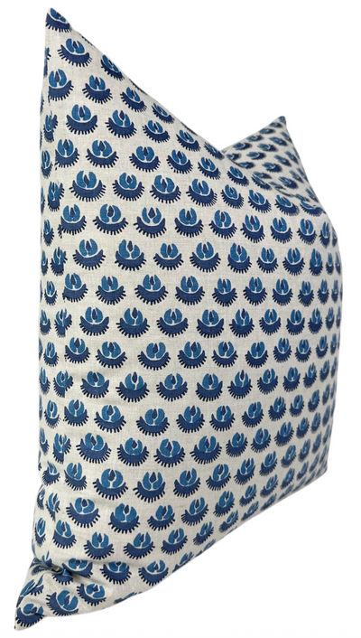 Cadiz Pillow Cover in Blue, Walter G Textiles