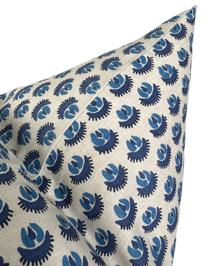Cadiz Pillow Cover in Blue, Walter G Textiles