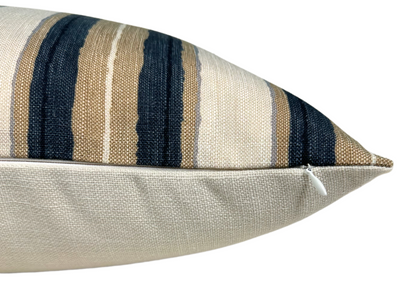 Shoreline Pillow Cover in Pebble, Indoor Outdoor, Kelly Wearstler Textiles