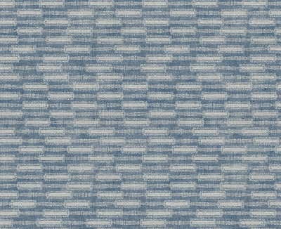 Lacuna Pillow Cover in Azul Blue, Susan Connor Textiles