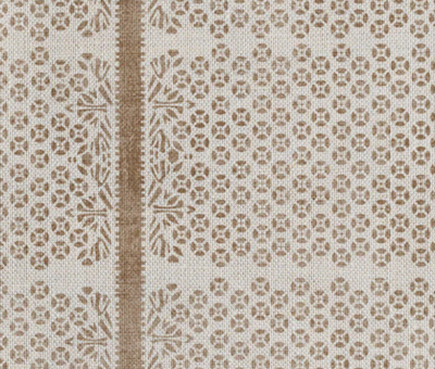 Madu Pillow Cover in Sand Brown, Susan Connor Textiles