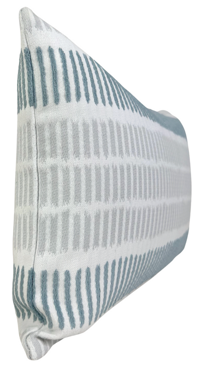 Topsail Pillow Cover in Sterling and Slate, Thibaut Pillows