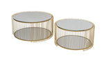 Coffee Table Wire Double Brass (2/Set) by DEKOR - product image 6 for Resin Society