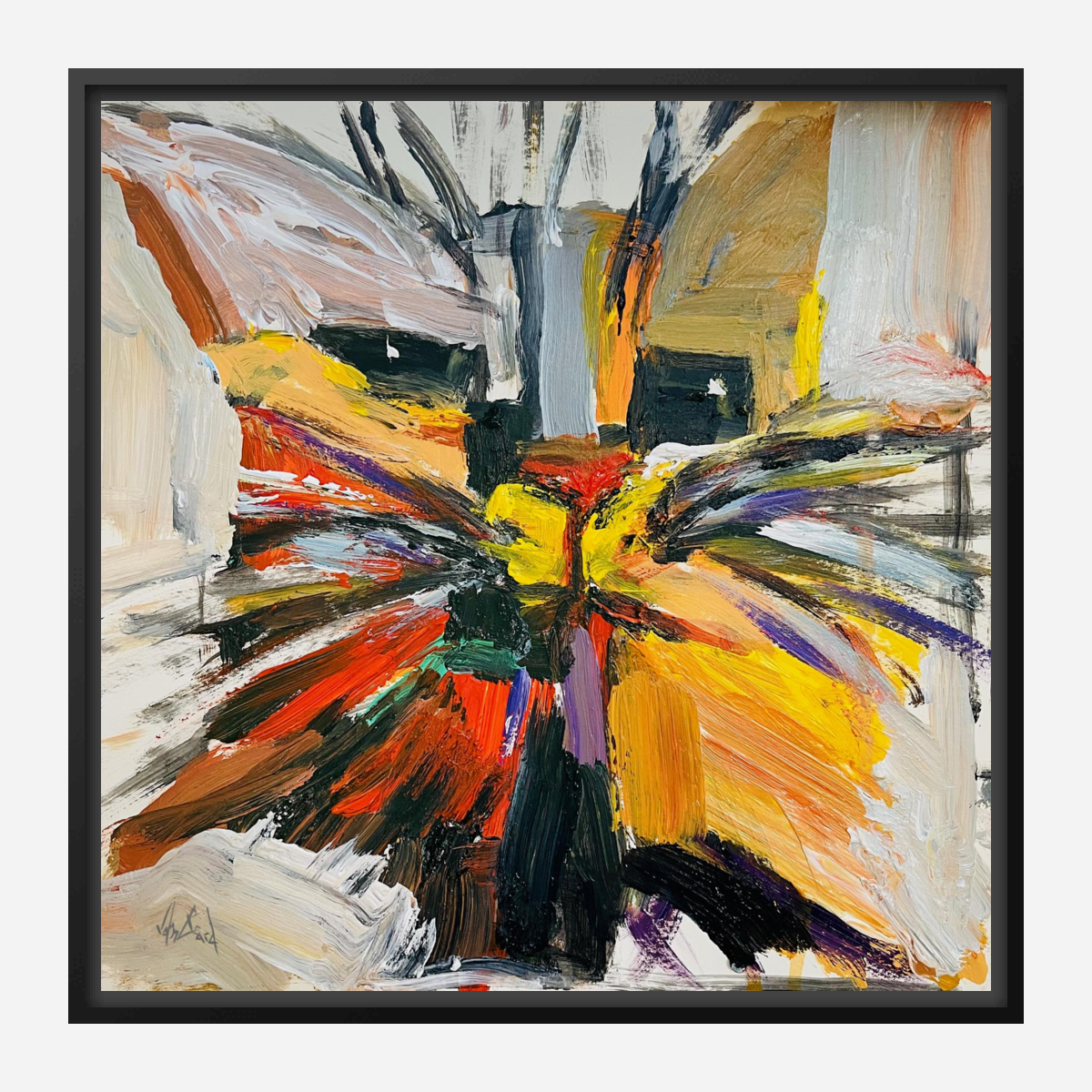 Scruffles Artist Enhanced Canvas Print by John Beard Collection - product image 7 for Resin Society