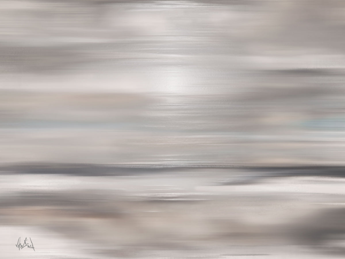 Sea Mist Artist Enhanced Canvas Print by John Beard Collection - main product image for Resin Society