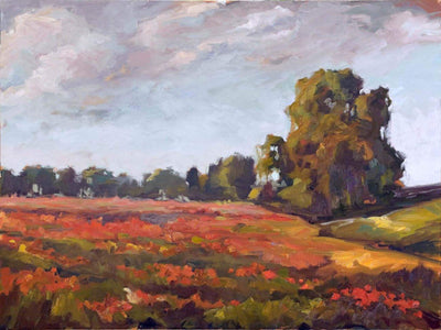 Sea of Poppies Artist Enhanced Canvas Print by John Beard Collection - main product image for Resin Society