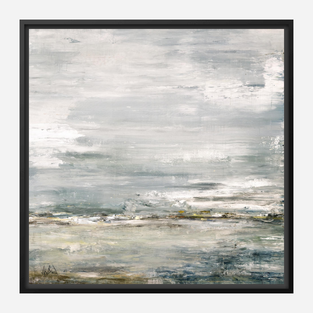 Sea and Sky Artist Enhanced Canvas Print by John Beard Collection - product image 7 for Resin Society