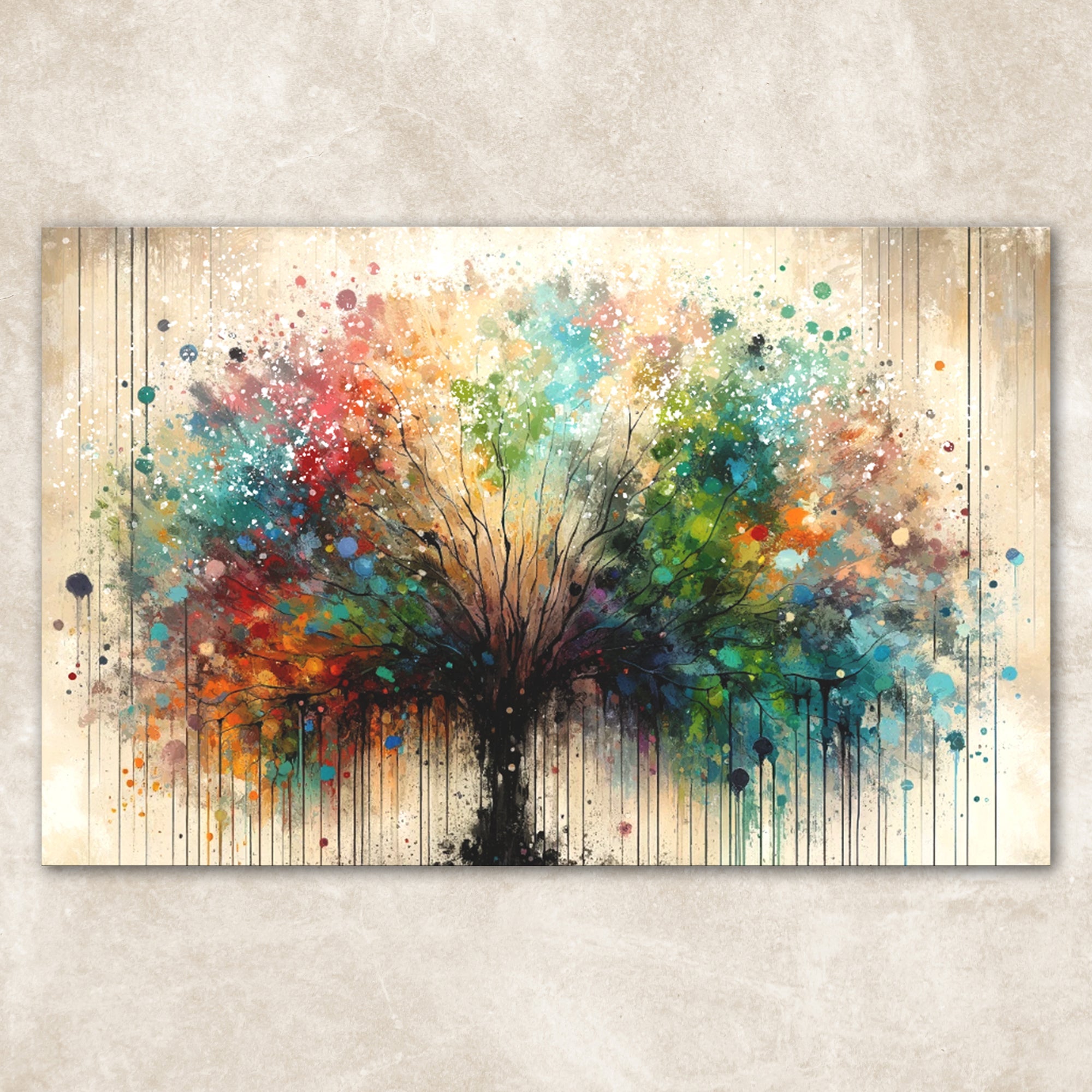 Canvas Print: "Season Spectrum" by Tailored Canvases - product image 4 for Resin Society