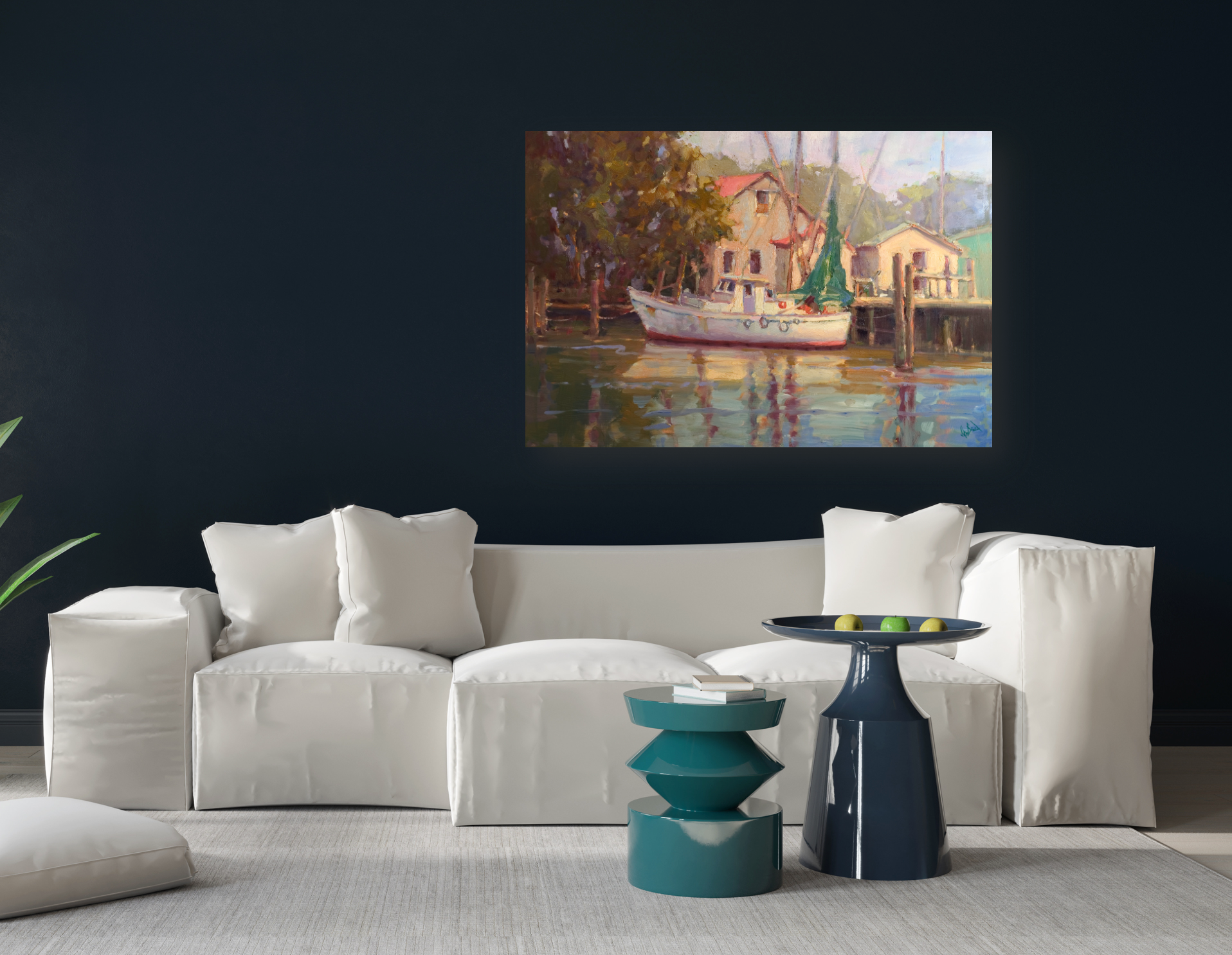 Seine River at Dusk by John Beard Collection - product image 2 for Resin Society
