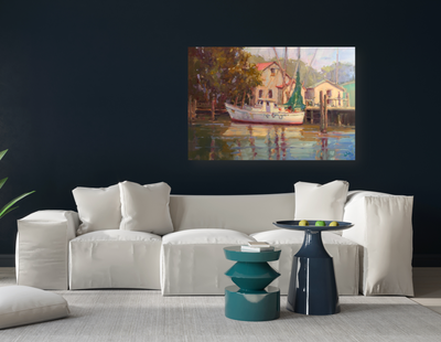 Seine River at Dusk by John Beard Collection - product image 2 for Resin Society