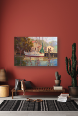 Seine River at Dusk by John Beard Collection - product image 3 for Resin Society