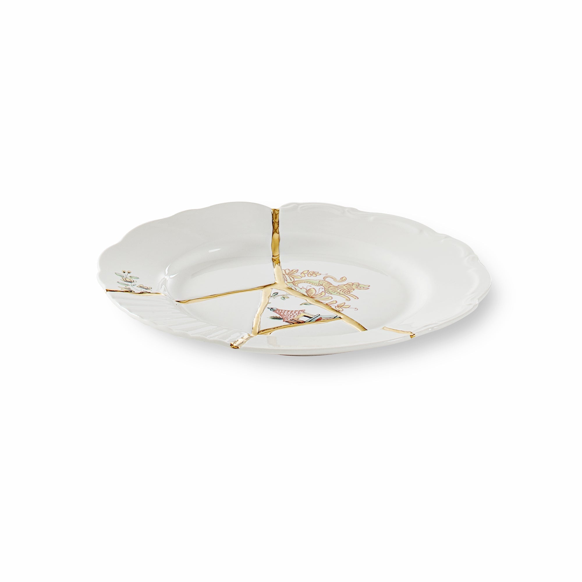 Kintsugi Dessert plate 03 detail image - Resin Society
