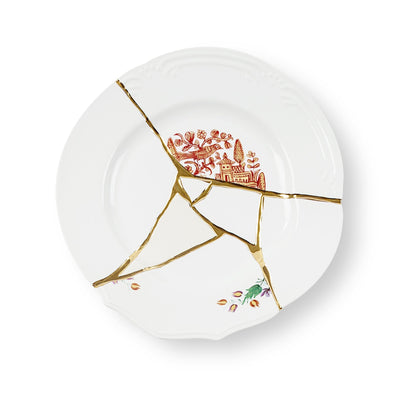 Kintsugi Dinner plate 01 by DEKOR - Resin Society