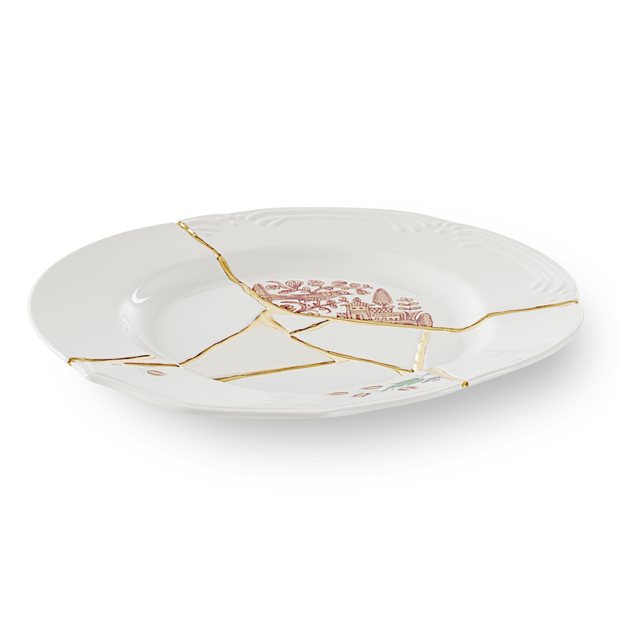 Kintsugi Dinner plate 01 detail image - Resin Society