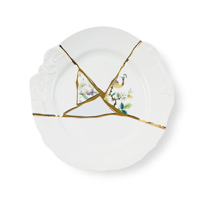 Kintsugi Dinner plate 02 by DEKOR - Resin Society