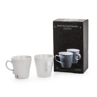 Estetico Quotidiano Set of 2 Mugs by DEKOR - Resin Society