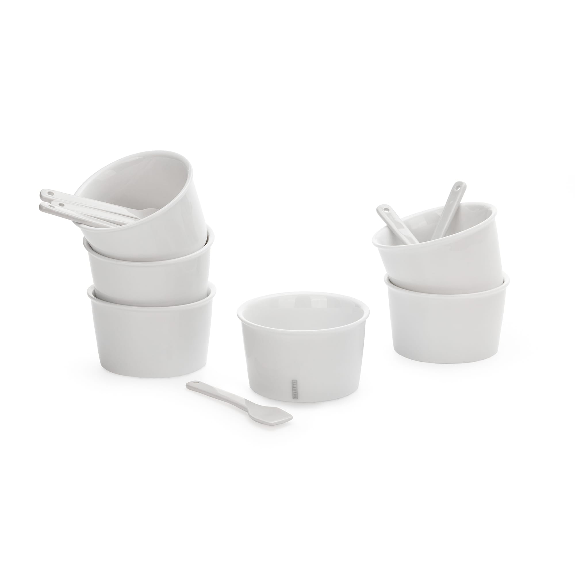 Estetico Quotidiano Ice Cream set of 6 Bowls by DEKOR - Resin Society