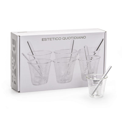 Estetico Quotidiano Coffee set of 6 Cups detail image - Resin Society