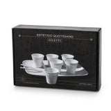 Estetico Quotidiano Coffee set of 6 Cups + 1 Tray detail image - Resin Society